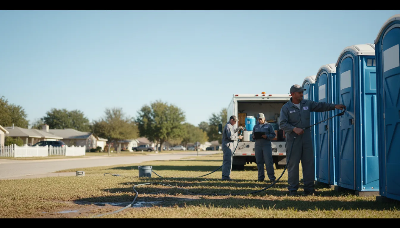 Long-Term Portable Toilet Rental in Saint Mary, MO near me